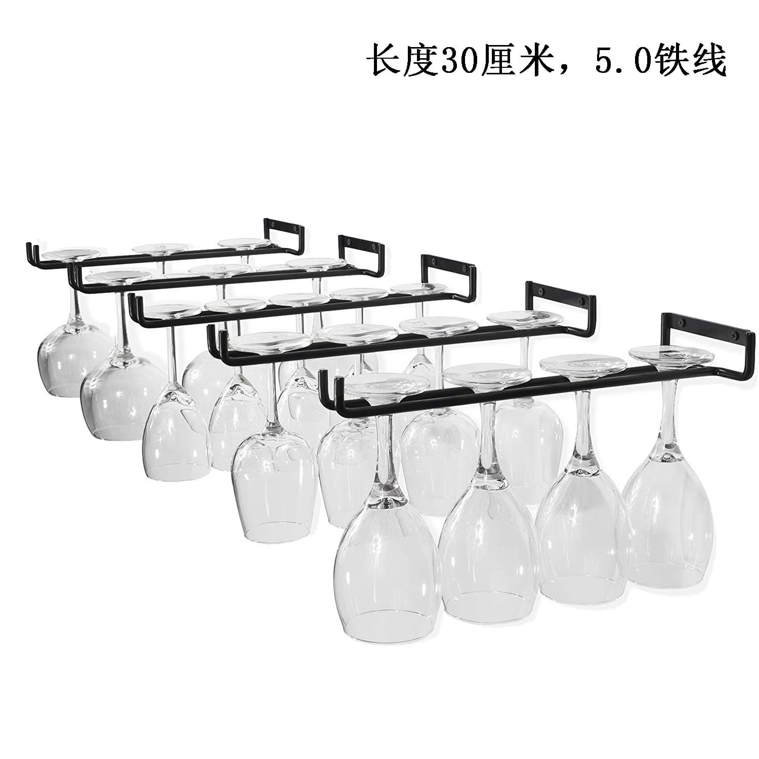 Cross-border supply of simple iron wine glass rack for home kitchen wine glass drain rack creative cup holder