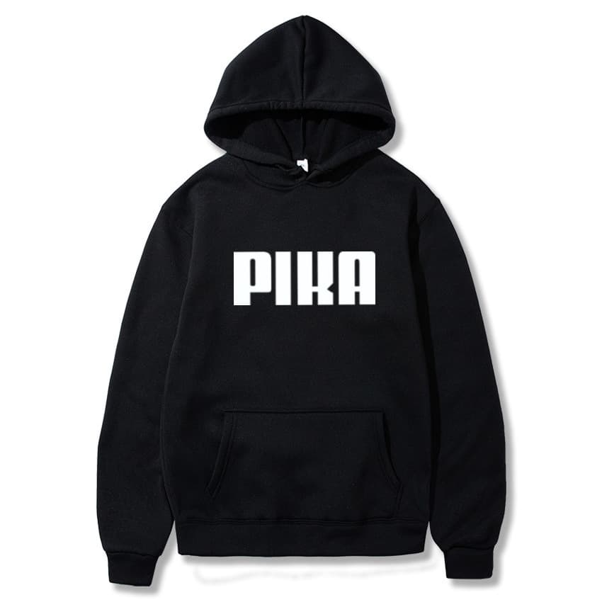 European and American Men's Sports Casual Hoodie Cross-border Autumn Winter Fleece-lined Fashion Print Pullover Hooded Sweatshirt