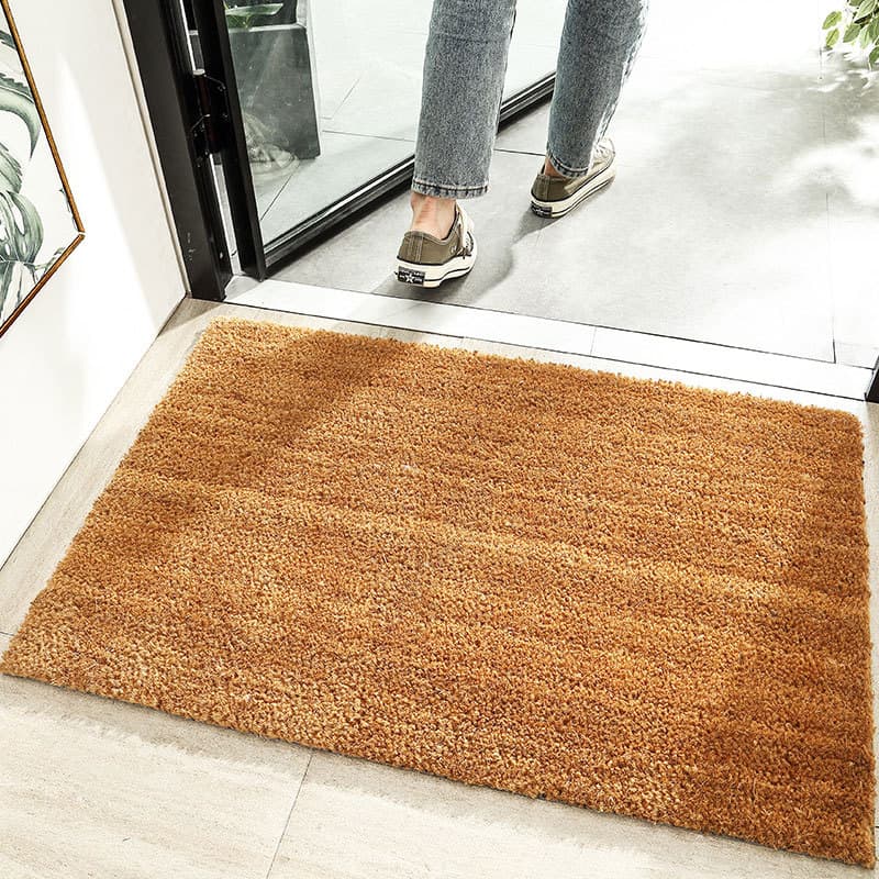 Source Factory Cross-Border Natural Coir Doormat, Scrape Mud and Dust, Anti-Slip and Wear-Resistant, Supports Customization and Drop Shipping