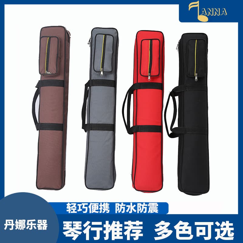 Professional Double Bass Case Covered Cordura Fabric High-density Foam Padding Adjustable Straps For Extra Protection