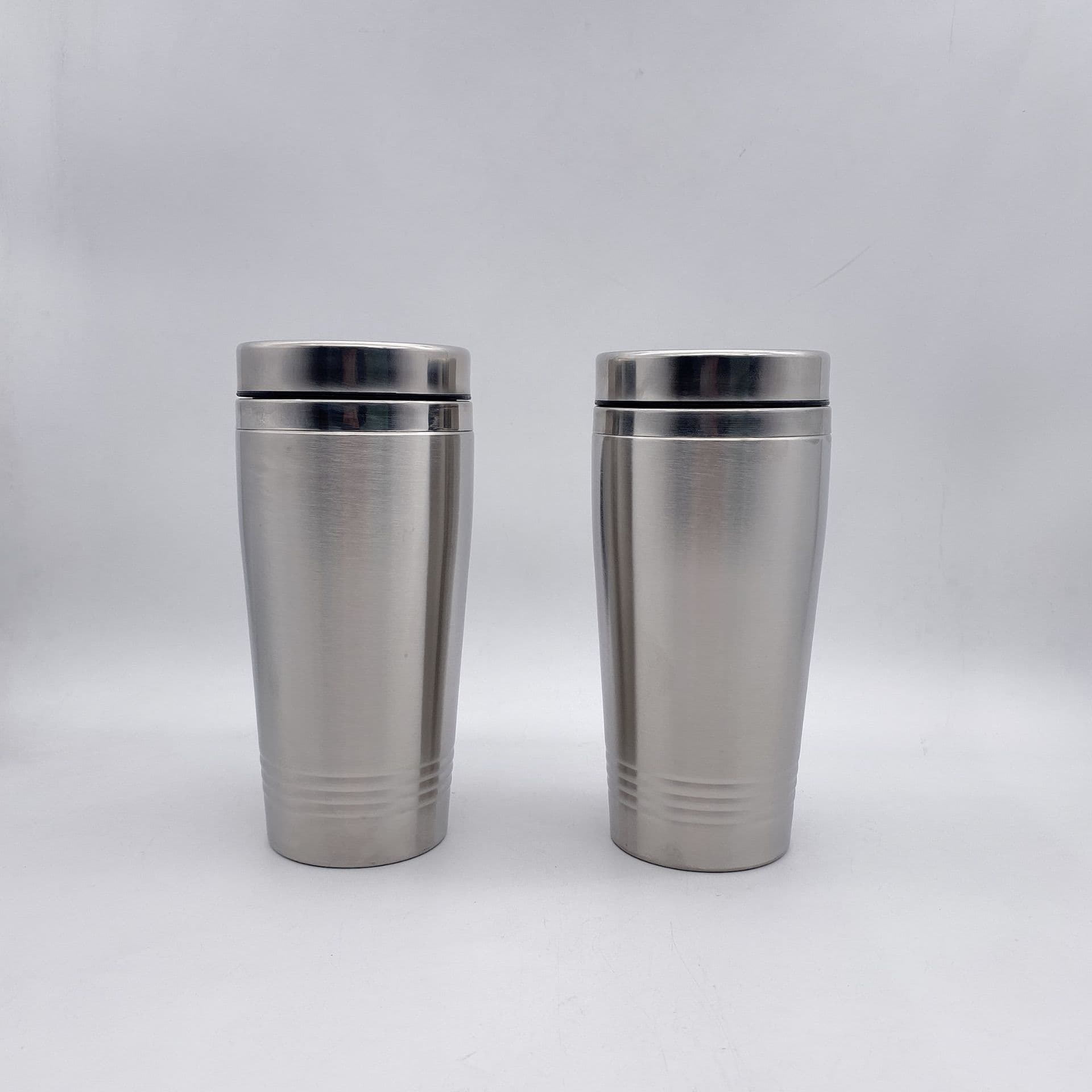 Factory Wholesale Handleless Double-Layer Stainless Steel Three-Wire Car Mug 450ml Car Gift Office Cup Stainless Steel Cup