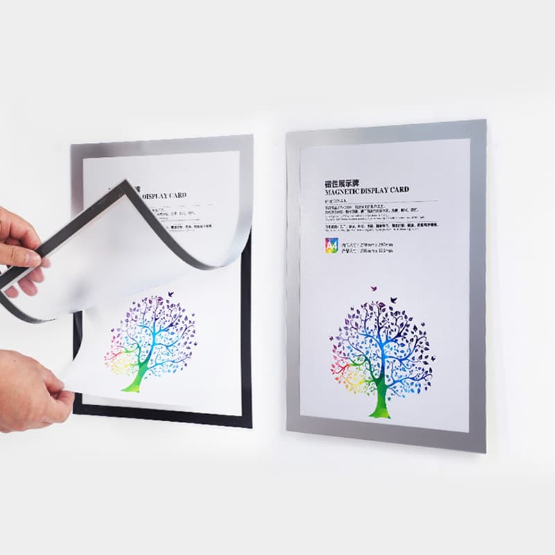 [Factory Wholesale] Magnetic Display Paste A4 Wall Folder A3 Display Card A3A5 Magnetic Frame A6 Protective Cover