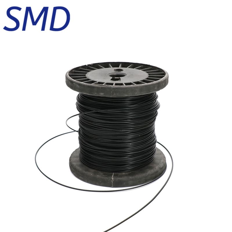 304 Stainless Steel PVC Coated Wire Rope, Fishing Line Coated Clothesline, Grape Trellis Wire, Black PVC Coated Steel Cable