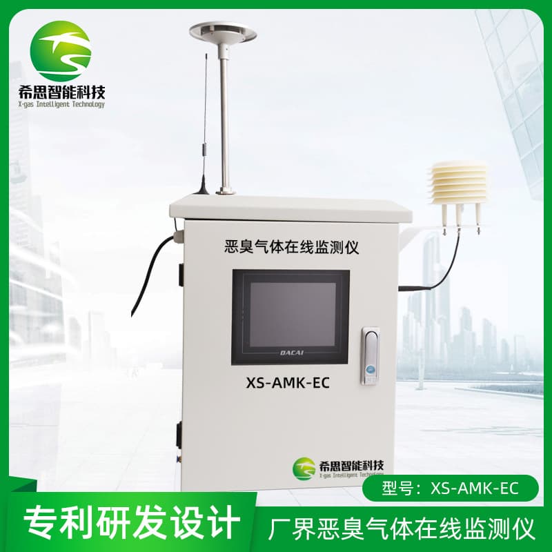 Odor gas online monitor industrial park garbage station gas detector sewage plant odor detector