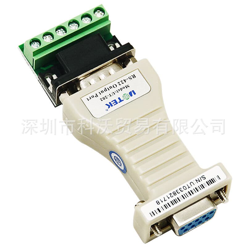 UTEK () Pocket-Size RS-232 to RS-422 Converter, Passive Bidirectional Communication -202 Serial Port