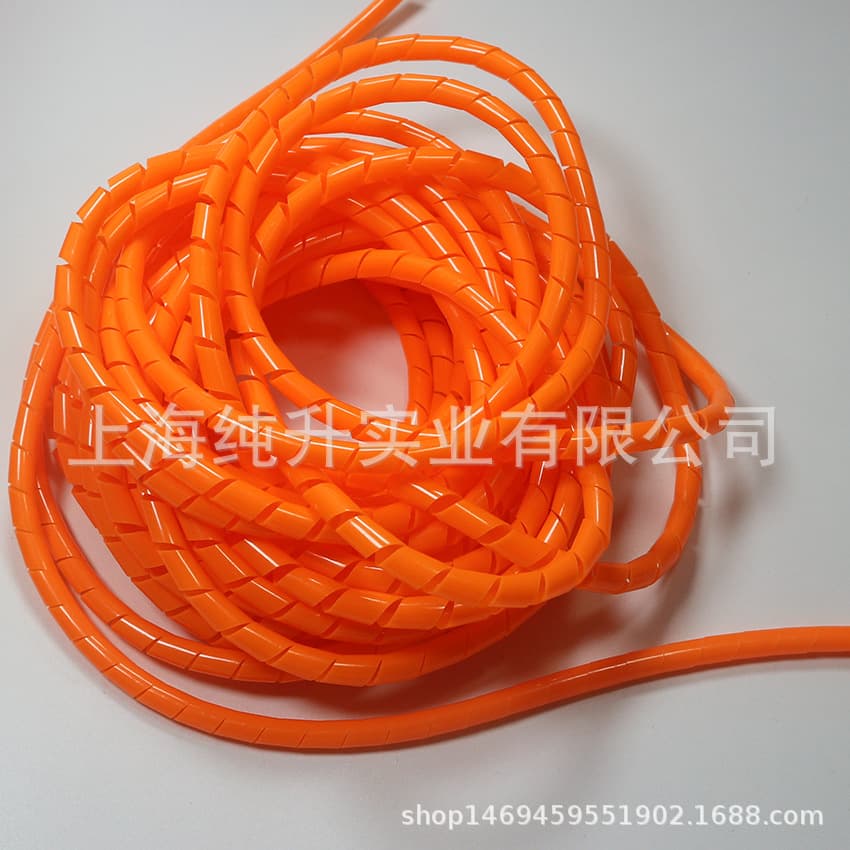 10m/bag 3 4 5 6 8 10-50mm Spiral Wrap Cable Sleeve Wire Organizer Tube in Red Yellow Blue Green Gray