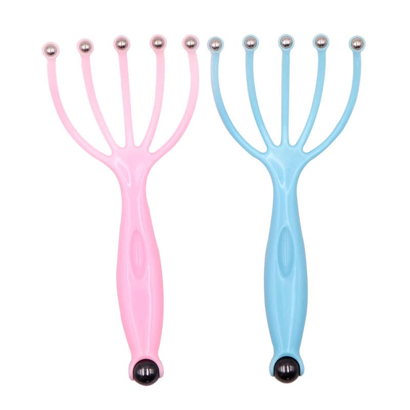 630 Factory New Five-Claw Magnetic Bead Head Massager Manual Scalp Scratcher Plastic Scalp Massage Claw