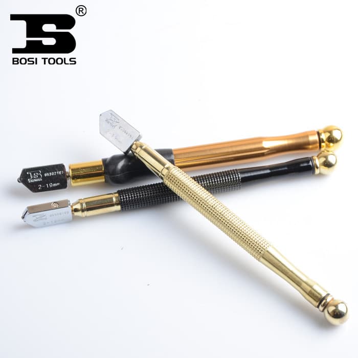 Boshi tools glass cutter 2-19mm thick glass diamond roller-type tile glass compass cutter BS302191