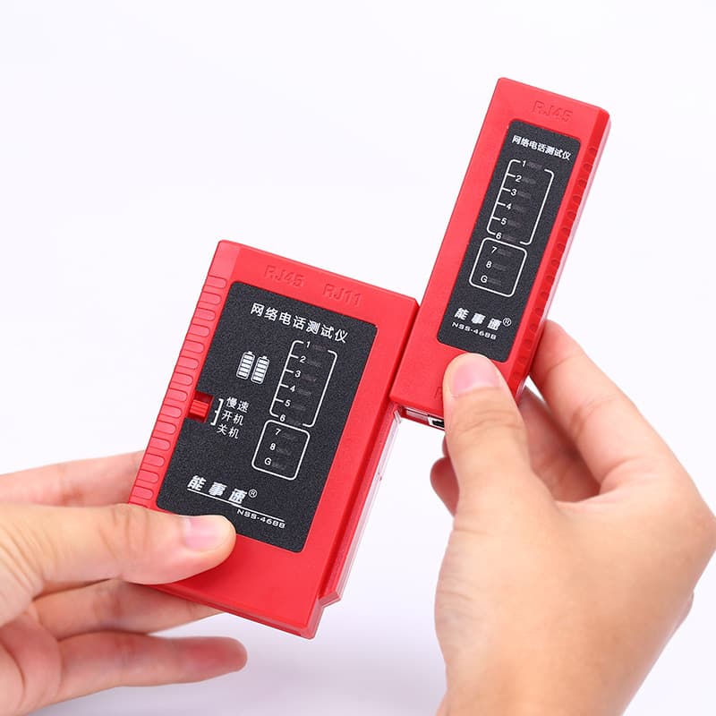 468B Telephone Line Continuity Tester Cable Checker Network Telephone Wire Tester Multifunctional Network Testing Device