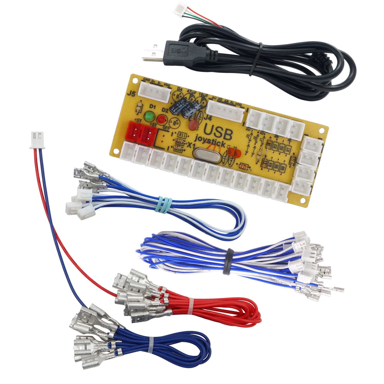 PC Joystick Chip Arcade Joystick Chip Sanwa Joystick Game Control Board
