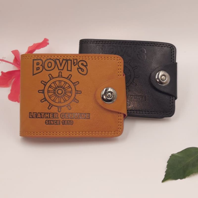 Men's Short Wallet Student Purse Large Capacity Multi-Card Slot Magnetic Snap Casual Money Clip Card Holder Foldable Wallet