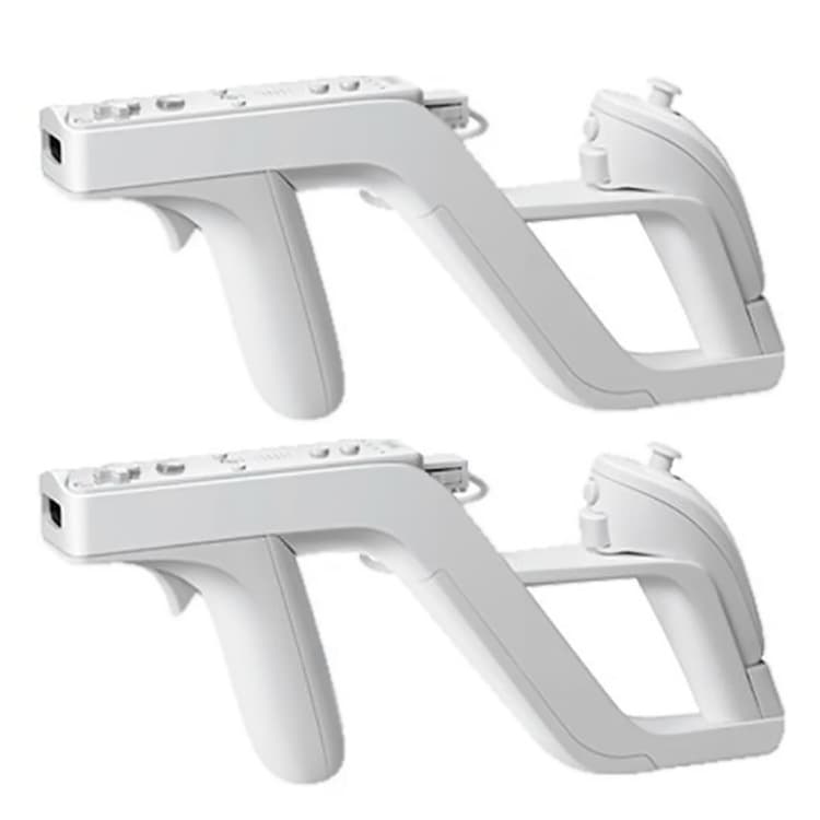 WIIZAPPER WIIZAPPER light gun WII light gun WII biohazard gun Wii gun stock