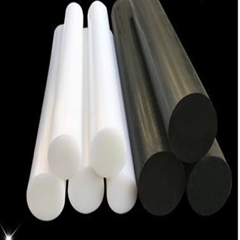 Nylon rod, polypropylene rod, white POM rod, PP rod, plastic rod, solid rod, plastic rod, cylindrical CNC lathe processing