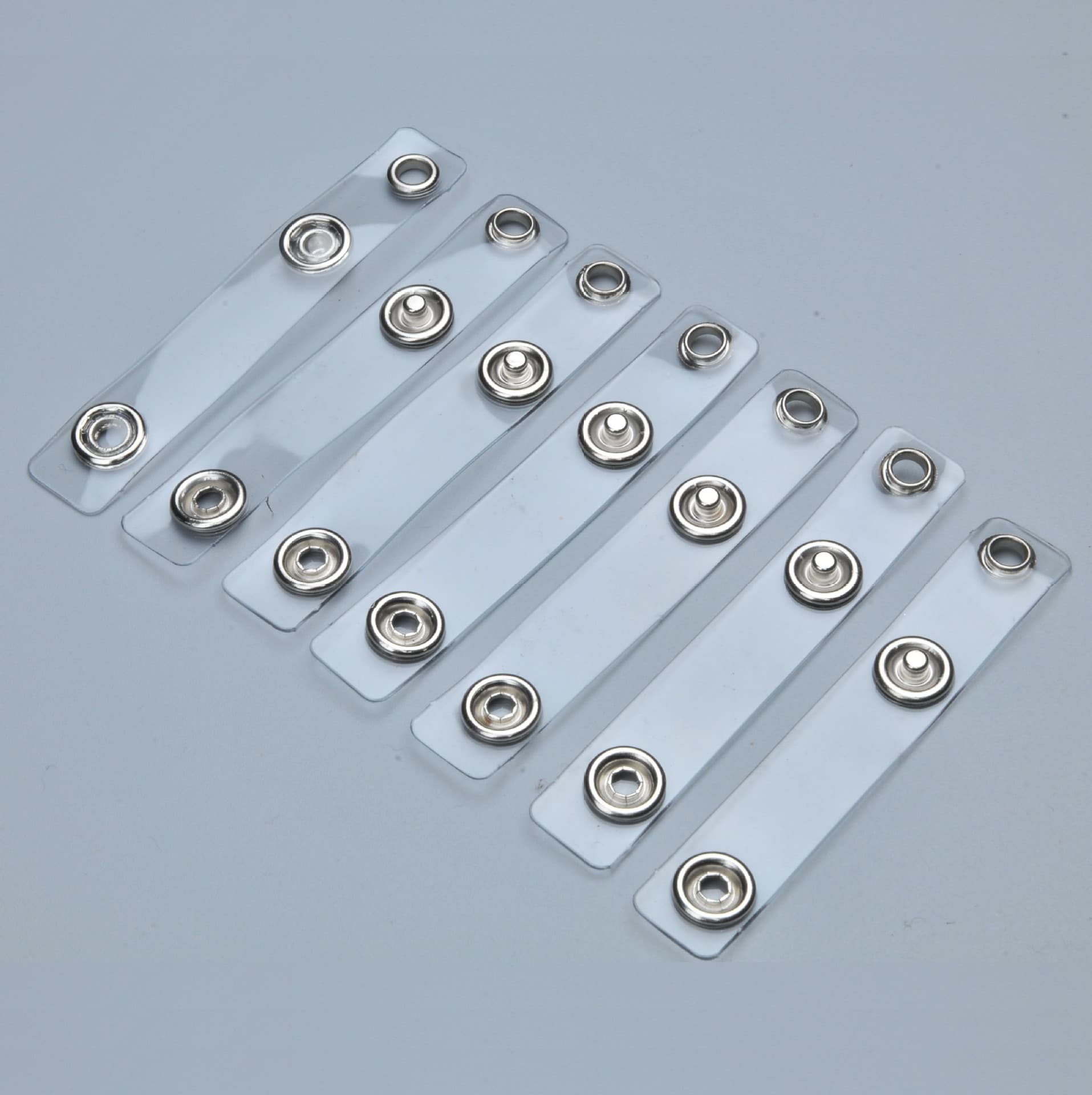 Factory Direct PVC Metal Snap Fasteners with Elastic Straps, Eyelet Straps, and Retractable Pull Cord Buckles