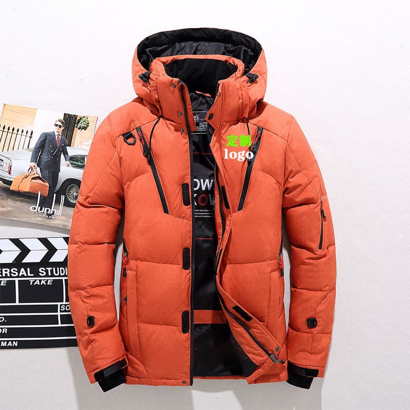 Cross-border manufacturers new men's down jackets, men's short outdoor winter jackets, popular men's winter clothing wholesale dropshipping