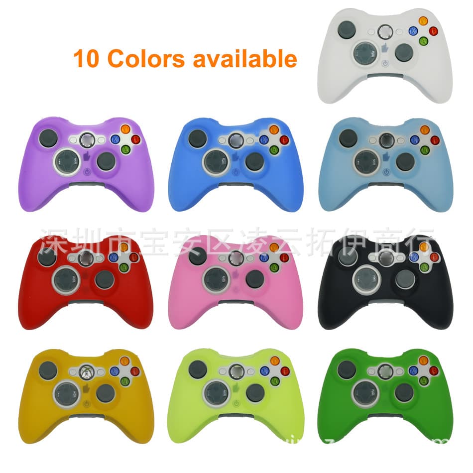 Compatible XBOX360 Controller Protective Case 360 SLIM Silicone Cover XBOX360 Controller Shell