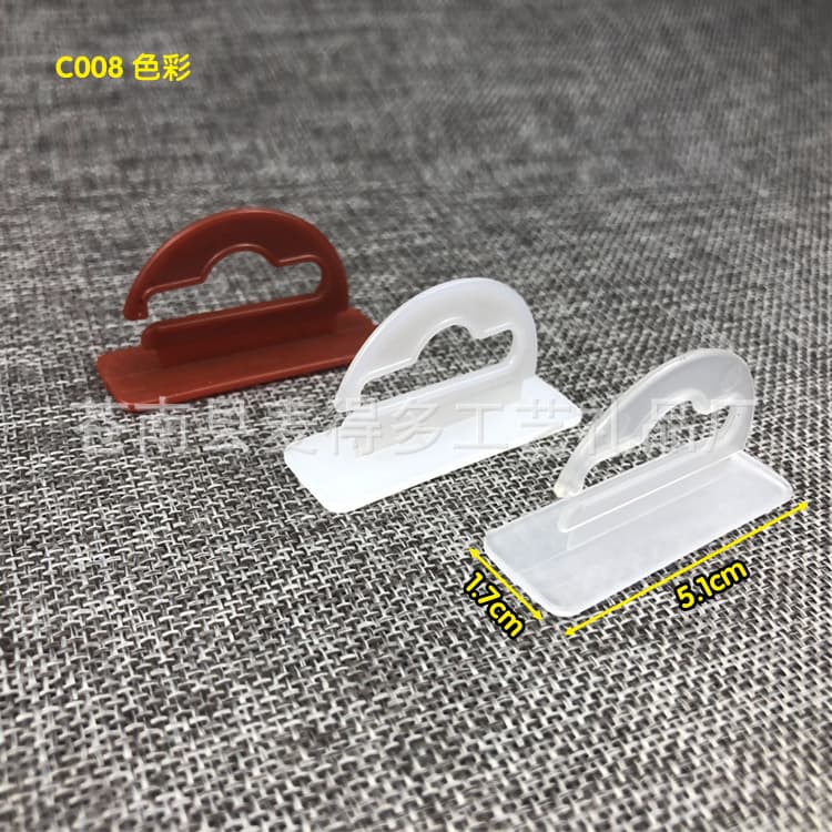 Plastic aircraft hole hook for packaging boxes and cartons