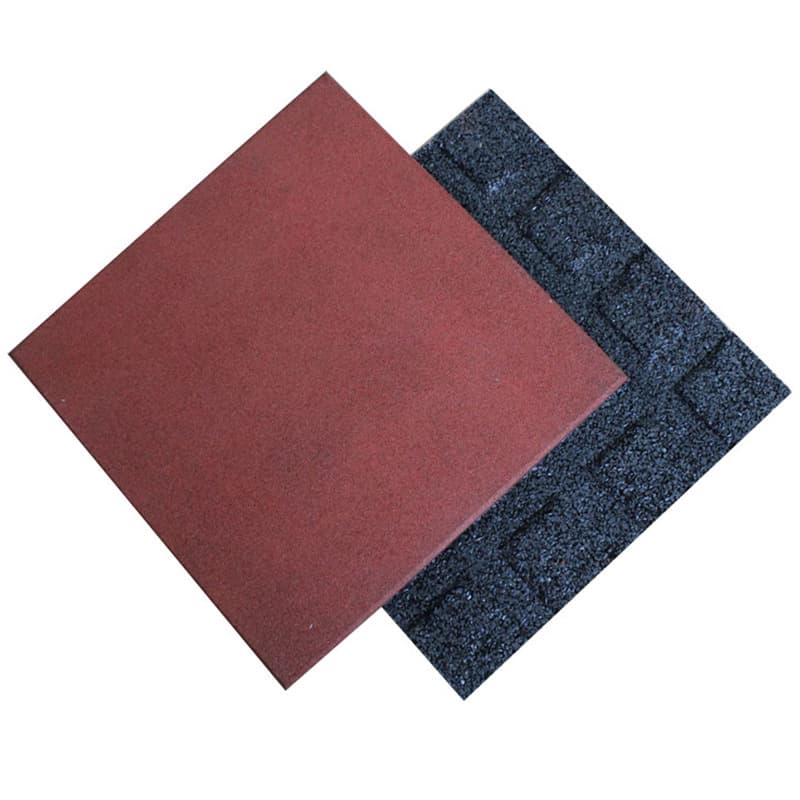 New Gym Barbell Safety Protection Rubber Floor Mat, Anti-Slip Cushion Rubber Floor Mat Factory Wholesale A