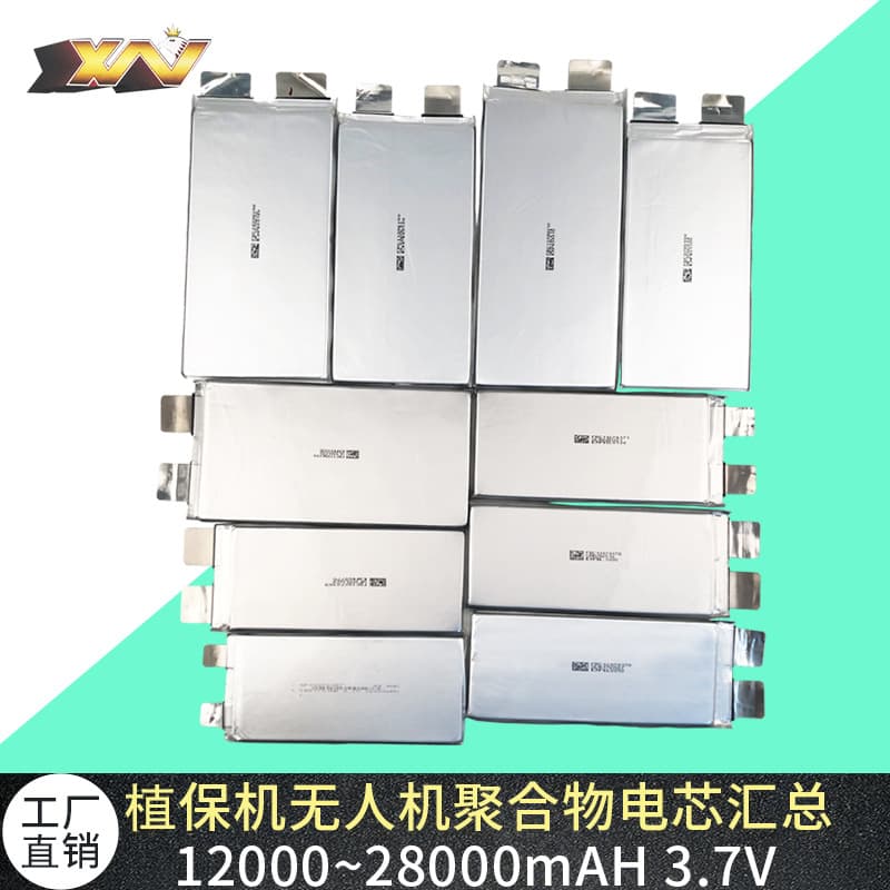 Supply Plant Protection Drone Battery Cell 3.7V 8000/12000/16000/22000/27000mAh High Rate