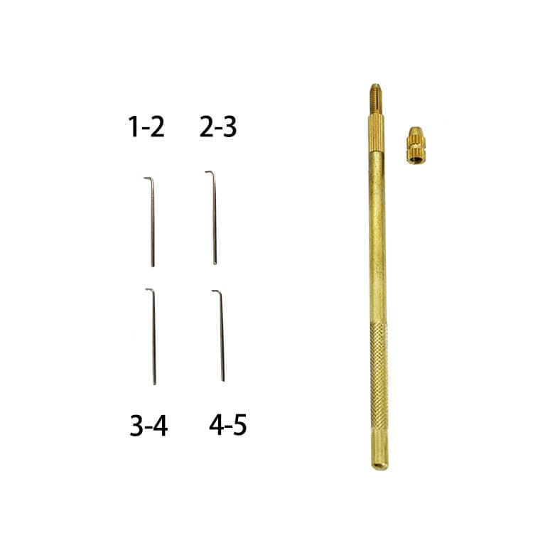 Handcrafted Wig Crochet Hook Metal Crochet Needle Hair Replacement Hook Wig Accessories Lace Wig Crochet