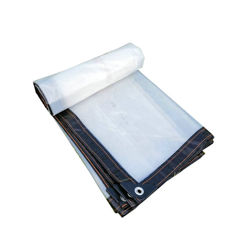 H-type transparent thickened plastic rainproof film with edge binding, suitable for export to Amazon, heat insulation film for succulents and flowers, and cold protection.