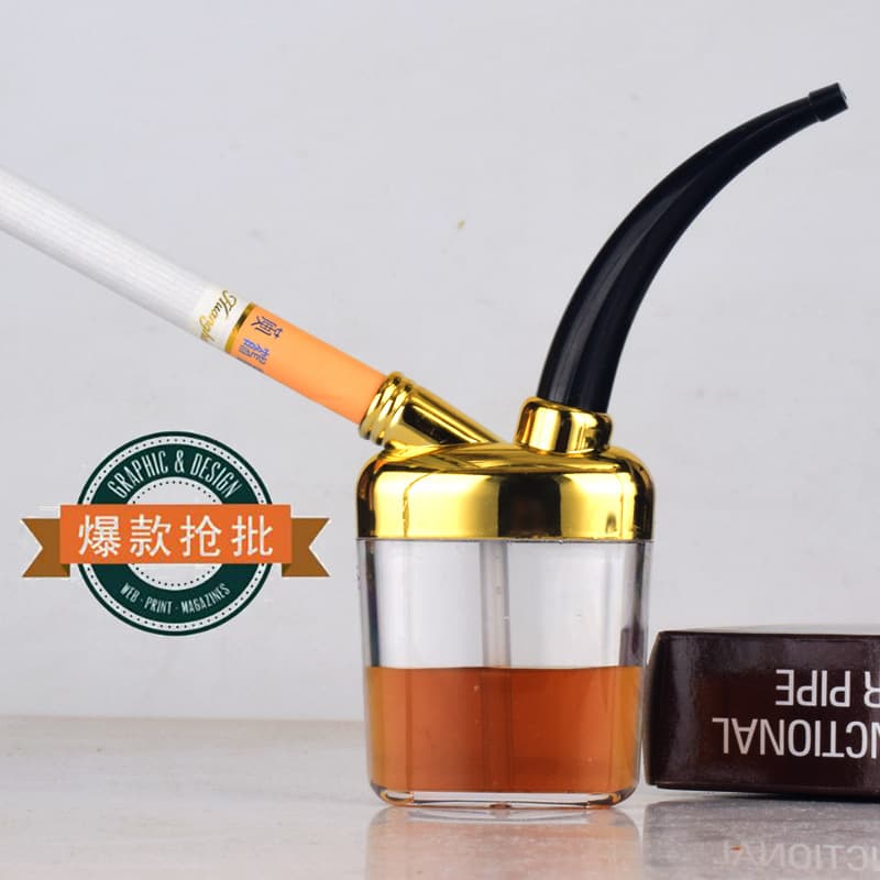 Hot-Selling Jueyou JY300 Triple-Use Thick/Medium/Thin Water Pipe Hookah Filtered Water Bag Personalized Circulating Wholesale