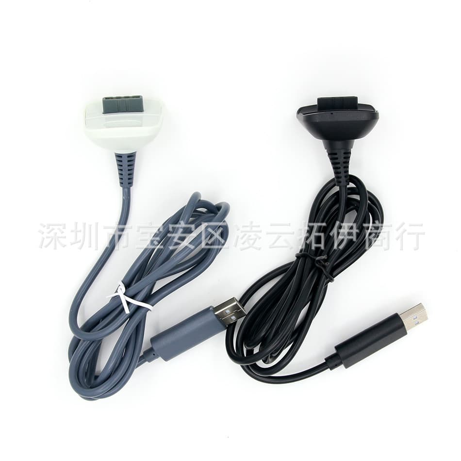 Suitable for Xbox360 Wireless Controller USB Charging Cable 360E Wireless Controller to Wired Controller Cable