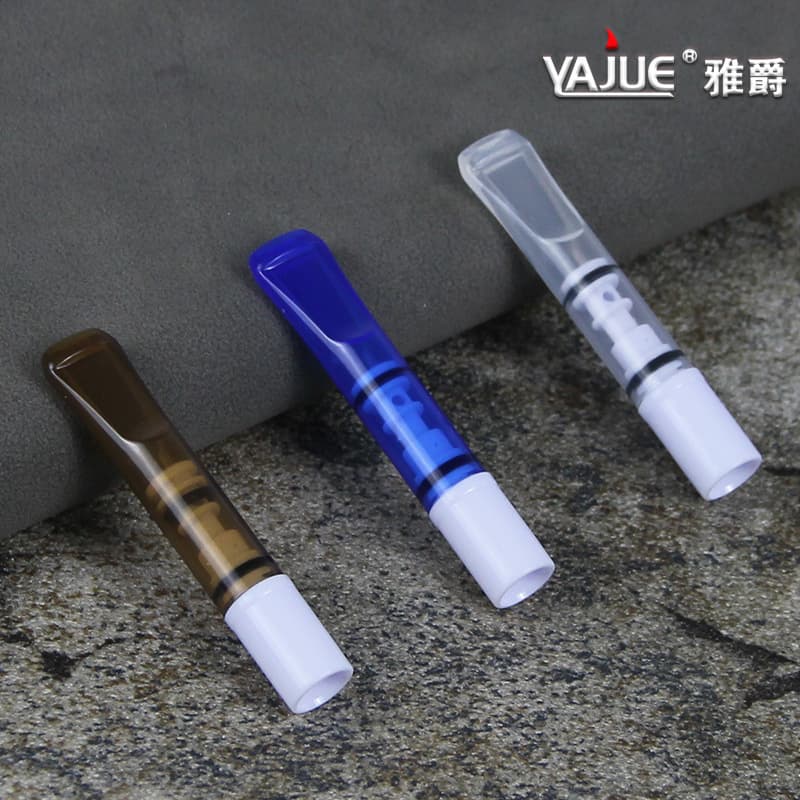 Reusable Cleanable Cigarette Filter Tip, Dual Thickness for Men, Disposable Filter Mouthpiece YJ103