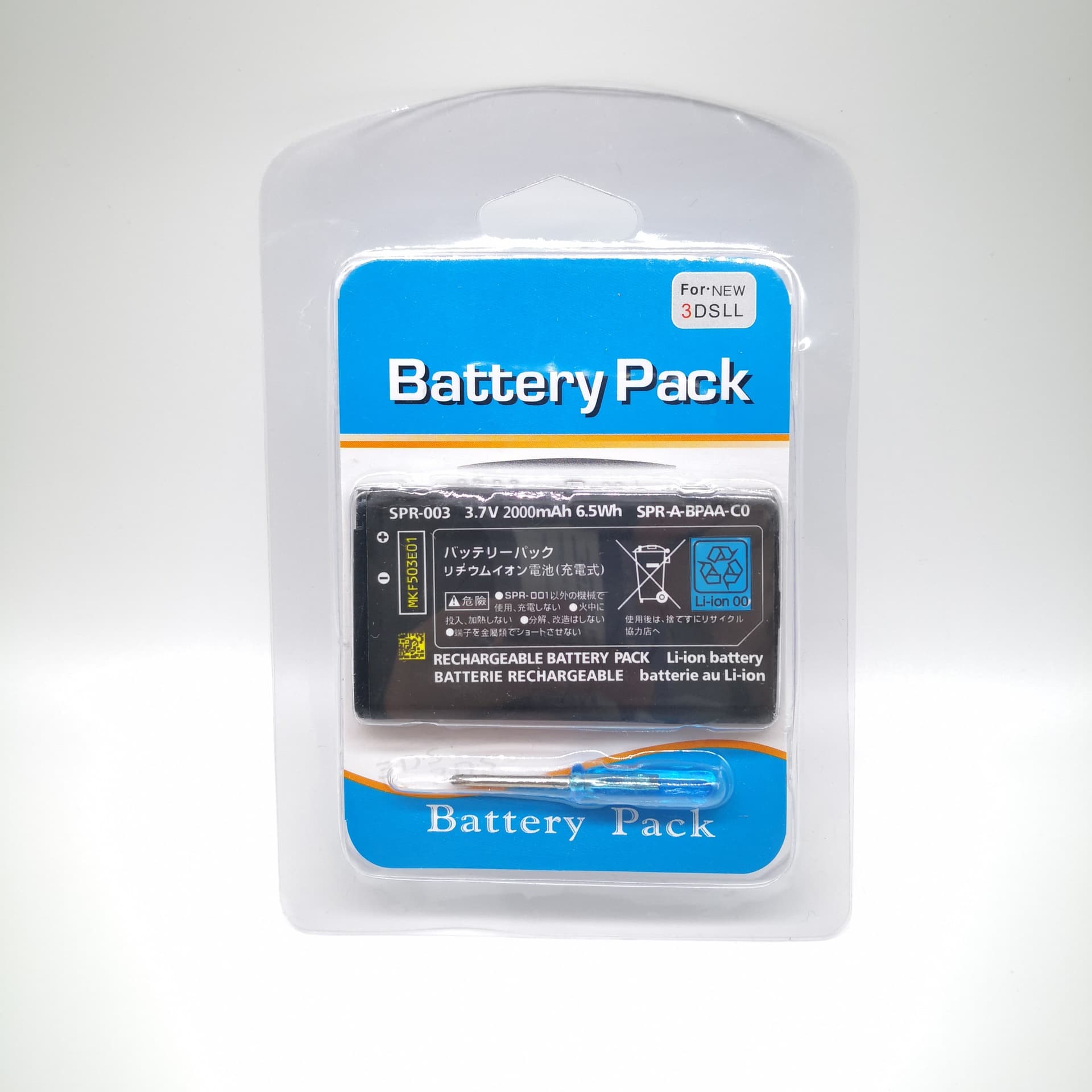 3DS LL Console Battery New 3DS LL / 3DS XL Built-in Battery SPR-003 3.7V 2000mAh 6.5Wh Digital Computer / Other Game Console Accessories