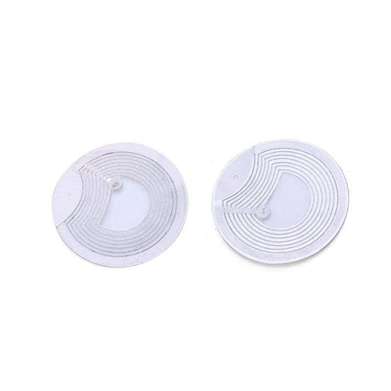C Electronic Tags, Round 33 RF EAS Transparent Circular Anti-Theft Labels, 8.2MHz Supermarket Anti-Theft Stickers, RF Label