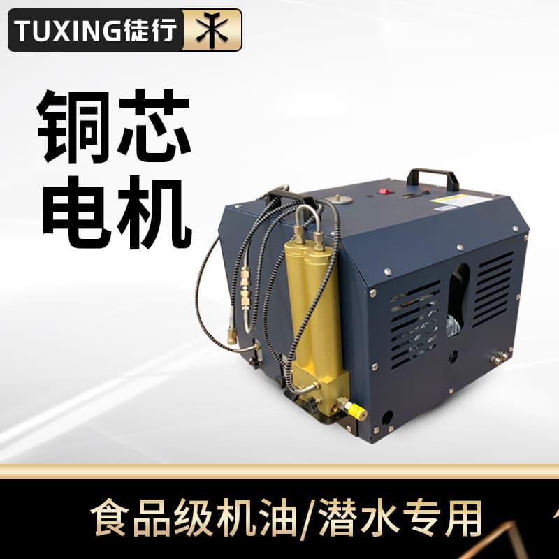 TUXING high-pressure electric air pump 30mpa double-cylinder breathing and diving all-inclusive high-pressure air pump 4500psi