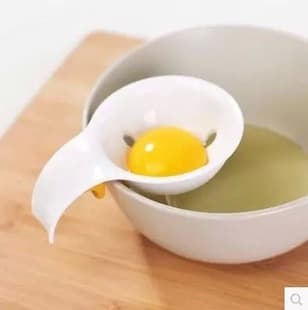 Zhenghui kitchen tool, egg white separator, egg yolk divider, silicone clip that grips bowl edge