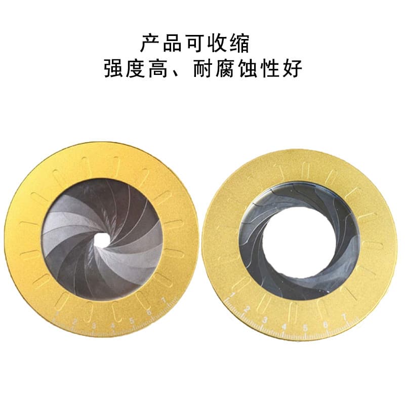 Adjustable Round Drawing Tool Stainless Steel 304 Creative Drawing Ruler Accessories Measurement Tool Hardware