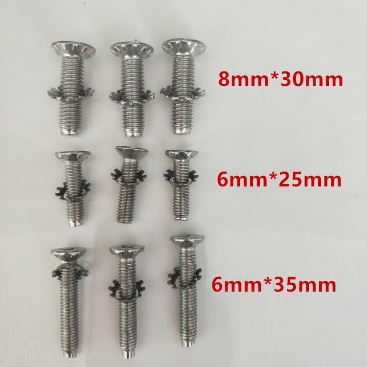 Stainless steel pulsator screw reduction clutch 6mm*25mm8*30 washing machine installation accessories dehydrator