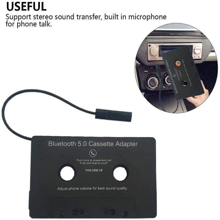 Bluetooth Cassette Adapter Stereo Cassette Converter MP3 to