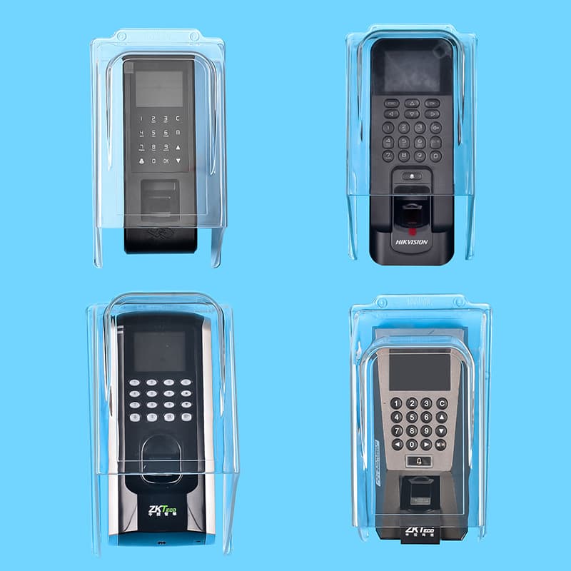 F7F18 access control machine rainproof cover, outdoor doorbell, fingerprint attendance machine rain shield, combination lock waterproof cover protective shell