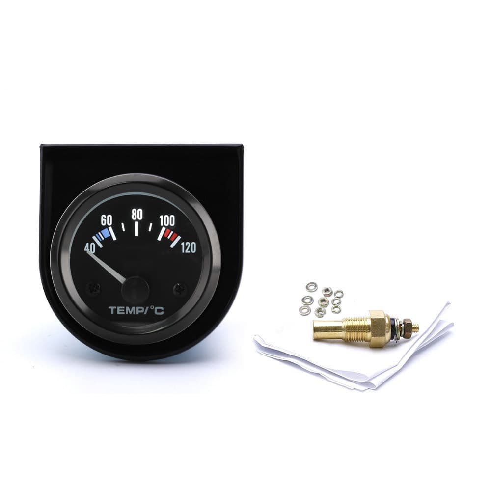 New 52mm Universal Car Multi-function Gauge Oil Temperature Water Temperature Voltage Oil Pressure Detection with Sensors