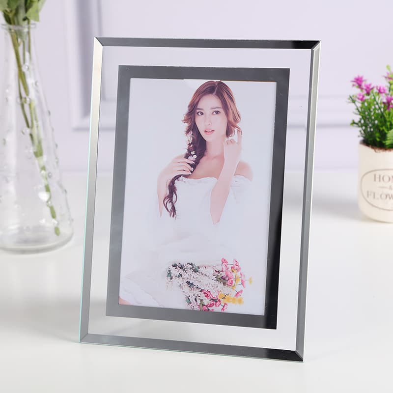 Manufacturer Business License Frame Honor Award Photo Frame Transparent Certificate Frame Crystal Glass Photo Frame Display Stand Wholesale