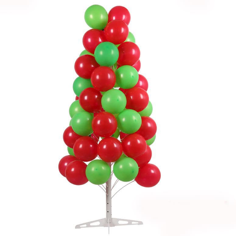 Wedding Party Balloon Tree Display Stand Decorative Balloon Support Frame Holiday Atmosphere Decoration Stand Christmas Tree Floor Display