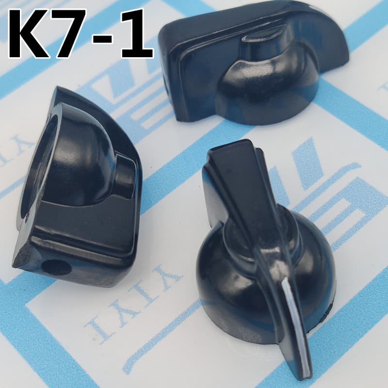 Chicken Beak Knob Band Switch Potentiometer Knob Bakelite Knob Cap K7-1 Inner Hole 6mm
