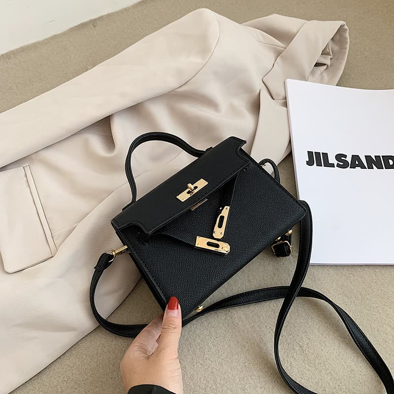 New Trendy Versatile Women's Handbag Fashionable Single Shoulder Crossbody Bag Small Size Ladies Purse In Trendy Colors