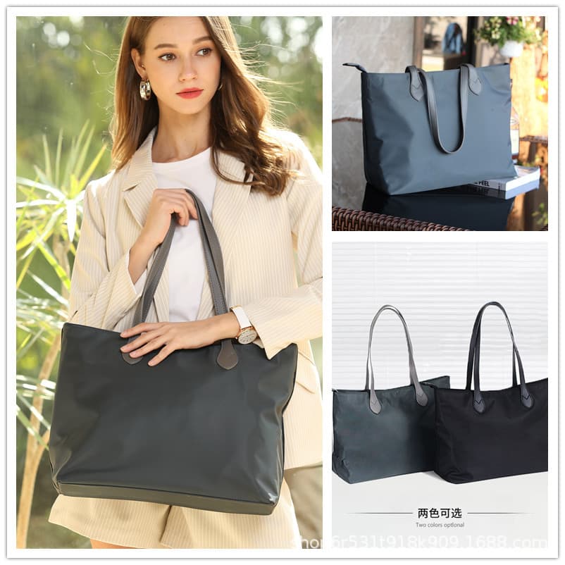 Wholesale New Fashion Canvas Nylon Tote Bag Shoulder Bag for Women Business Bag
