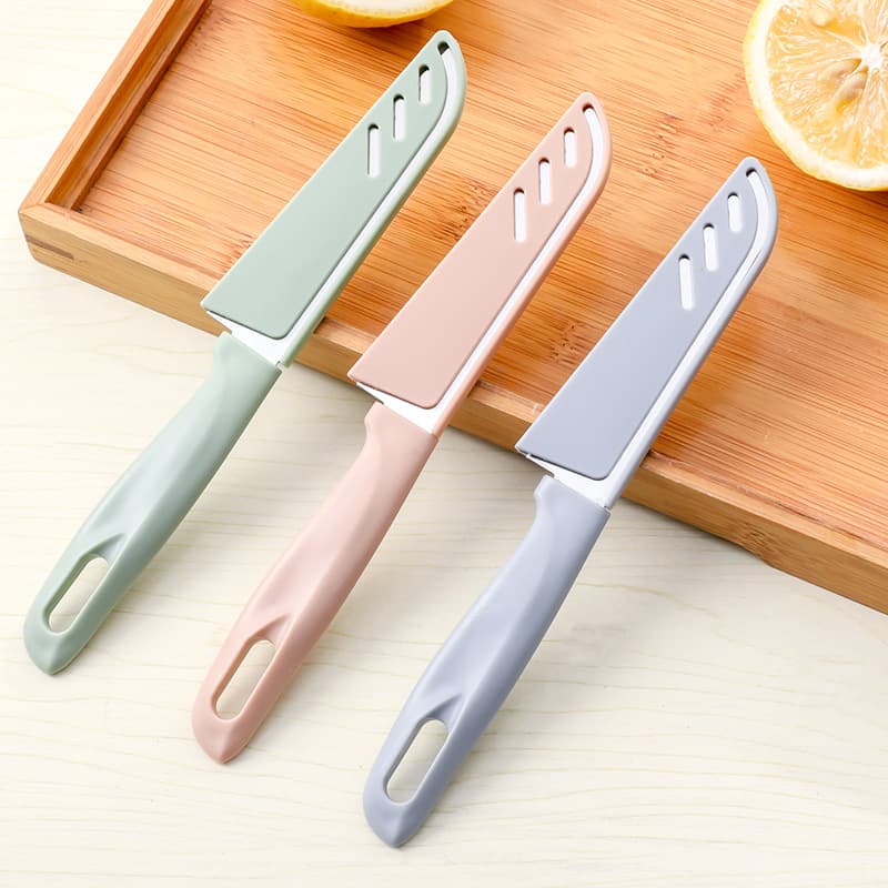 Nordic Color Kitchen Fruit Knife Set - Stainless Steel Fruit Peeler, Portable Knife for Slicing Fruits and Vegetables