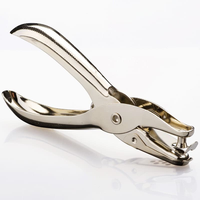 Single Hole Punch Mini Manual Round Hole Small Puncher, Stationery Student DIY Binding Loose-leaf