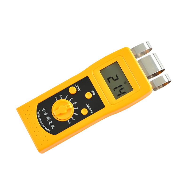 DM200T Inductive Polar Fleece Moisture Tester, Textile Raw Material Moisture Meter