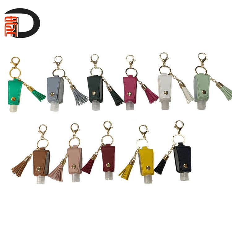 RTS spot tassel hand sanitizer bottle set travel portable 30ml bottle set sanitizer holder