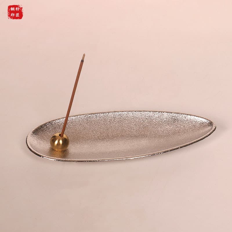Copper Master Creative Alloy Incense Sticks Indoor Smoking Bedroom Incense Holder Zen Tea Ceremony Incense Seat Home Supplies