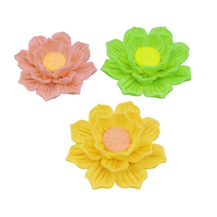 3D New Lotus Flower Liquid Silicone Fondant Soap Mold DIY Chocolate Tool Factory Direct