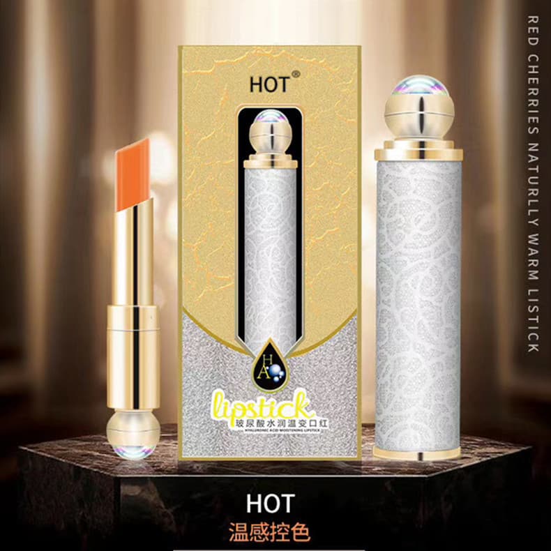 HOT Hyaluronic Acid Moisturizing Temperature-Changing Lipstick Color-Changing Lip Balm Moisturizing Lip Balm 5