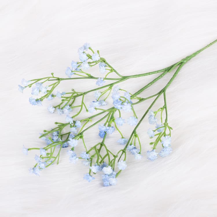Artificial Baby's Breath Dried Flower Bouquet Premium Wholesale Fake Wedding Decoration Flowers Soft Plastic Baby's Breath Artificial Flowers